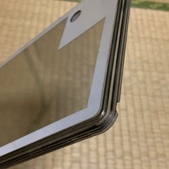 WIZRAD風 ナンバーカバー スモーク ナンバープレートカバー 1枚の画像