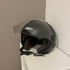 ZACK ジェットヘルメット ブラックの画像