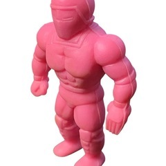 レア 希少 キン肉マン キン消し キン肉マン消しゴム パチ ウォーズマン ピンク 無権版の画像