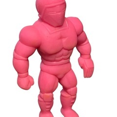 レア 希少 キン肉マン キン消し キン肉マン消しゴム パチ ウォーズマン ピンク 無権版の画像