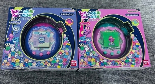 たまごっちパラダイス　新品、中古2個 新品】2個セット たまごっちパラダイス パープル ピンク - メルカリ