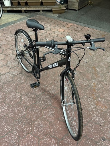 美品 スピードワールド クロスバイク 26インチ シマノ6段変速