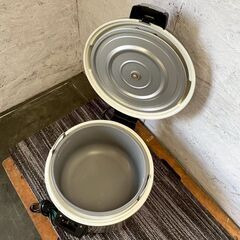 【Tiger】タイガー魔法瓶 電子ジャー JHA-400A 4.0L 動作確認済 シルバー 厨房 厨房機器 店舗 店舗用品 単相100V 調理器具 保温釜 Y1924の画像