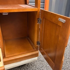 電話台　キャビネットの画像