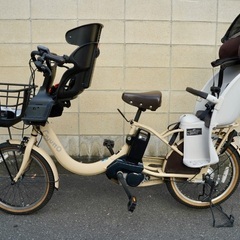 {受付中}🔴⭐️2022⭐🔴電動自転車 パナソニック ギュット 中古 子供乗せ アシスト 070601の画像
