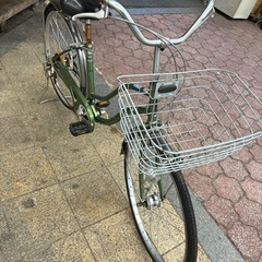 26インチ　6速　自転車　変速つき　オートライトの画像