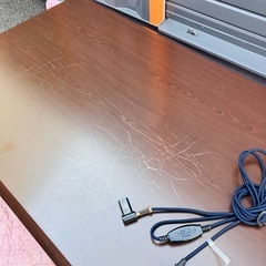 コタツ　天板塗装劣化有りますの画像