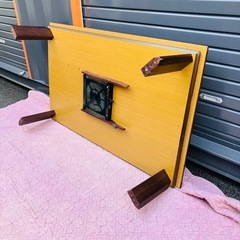 コタツ　天板塗装劣化有りますの画像