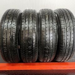 タイヤほぼ未使用【YK BluEarth-Es ES32 155/70R13】夏タイヤ【ホンダ バモス 純正ホイール 13インチ 4J4HPCD100+45】24年製　(STP003)の画像