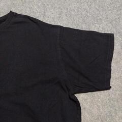 【Samansa Mos2】ビッグＴシャツ  黒無地の画像