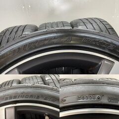 【DUNLOP DZ102 235/40R18】夏タイヤ【VOLVO 純正ホイール 18インチ 8J5HPCD108+55】23年製 バリ溝 Rデザイン S40/V60/S60/V70等　(STB006)の画像