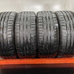 【DUNLOP DZ102 235/40R18】夏タイヤ【VOLVO 純正ホイール 18インチ 8J5HPCD108+55】23年製 バリ溝 Rデザイン S40/V60/S60/V70等　(STB006)の画像