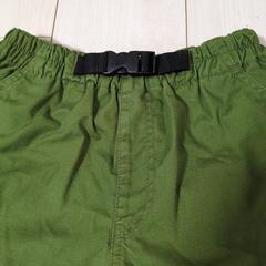 【美品】150cm ハーフパンツ カーキ色 の画像