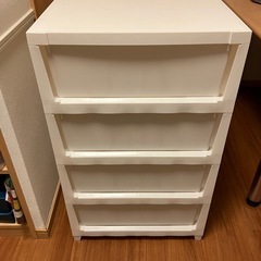 チェスト　4段　引き出し　収納タンスの画像