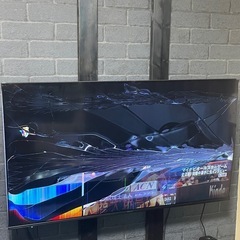 ハイセンス液晶テレビ50型 画面割れの画像