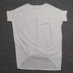 【earth music＆ecology】ビッグＴシャツ  オフホワイト  白の画像