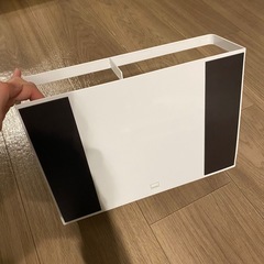 山崎実業 tower マグネットキッチンペーパー＆ラップホルダーの画像