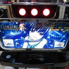  パチスロ実機 ひぐらしのなく頃に 祭 古手梨花パネル コイン不要機付き スロット機│江別市のリサイクルショップドロップの画像