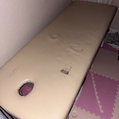 マッサージベッド エステベッド 施術台  診療台 診察台 ブルー系 施術ベッド の画像