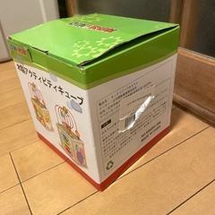 子供おもちゃ 木製アクティブキューブ 未使用 の画像