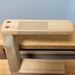 中居木工 折りたたみひのきスノコベッド ロータイプ シングルの画像