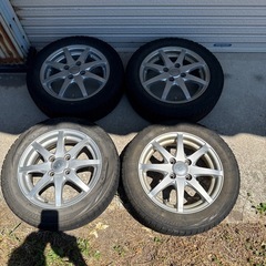 155/65R14 スタッドレスタイヤ　4本の画像