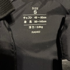 ライフジャケット　子ども用
の画像