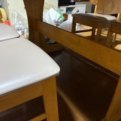 G0723 ダイニングテーブルセット　椅子4脚の画像
