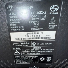 テレビの画像