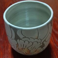 落ち着いた感じの【お湯のみ】未使用です。の画像