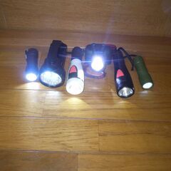 LED懐中電灯セット　美品の画像