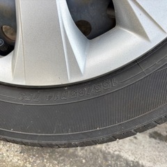 （金額の変更をさせていただきます）ホンダ軽自動車のタイヤとホイール付きの画像