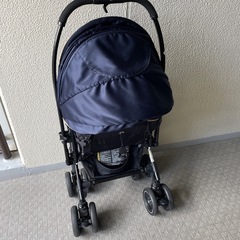 美品 コンビ ベビーカー メチャカル ハンディオート4キャス エッグショックの画像