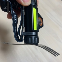 マグネット付き　LEDヘッドライトの画像