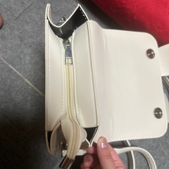 リボンのリュックの画像