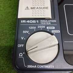 HiOKI 日置 IR4051 絶縁抵抗計【野田愛宕店】【店頭取引限定】【中古】管理番号：ITF8OH3ENWMWの画像
