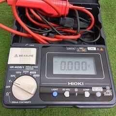 HiOKI 日置 IR4051 絶縁抵抗計【野田愛宕店】【店頭取引限定】【中古】管理番号：ITF8OH3ENWMWの画像