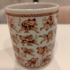 【無料】大相撲決り手湯呑み【西日暮里/新三河島】の画像