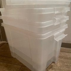 収納BOX ３点　アクアリウム用の画像
