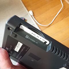 YAGIアンテナ 地上デジタルチューナ DTC50 　ACアダプタは純正ではありません　電源ランプが点滅して写りません　部品取りやメンテナンス出来る方への画像