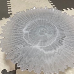 ガラス製のケーキスタンドの画像