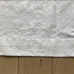 カーテン2枚&カーテンフックセットの画像