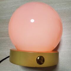 丸いライト照明ランプ　フロアスタンドの画像