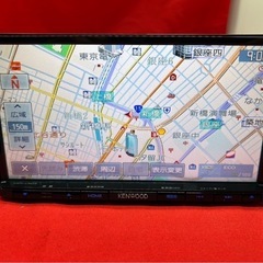 美品⭐︎上級⭐︎KENWOOD フルセグMDV-L503 最新地図　新品バックカメラの画像