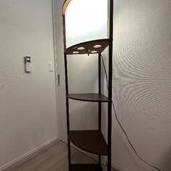 ラック付き電気スタンド🛋️の画像