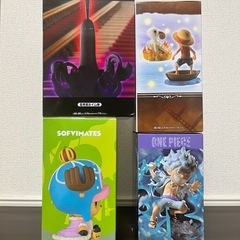 ワンピース　ワーコレ　サボ　ルフィ　ソフビ　チョッパーの画像