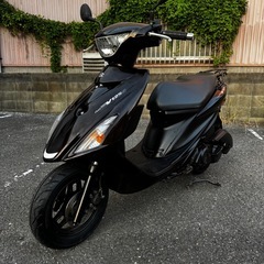 スズキ　アドレスV125Sリミテッド　ブラック系　実働　動画あり　大阪の画像