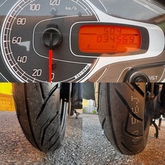 スズキ　アドレスV125Sリミテッド　ブラック系　実働　動画あり　大阪の画像