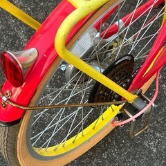 JELLY BEANSの折りたたみ自転車
の画像