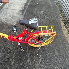JELLY BEANSの折りたたみ自転車
の画像